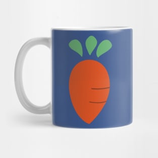 Lineless Stylized Carrot Sticker Mug